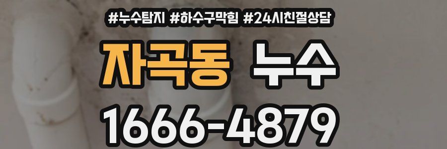 자곡동 누수