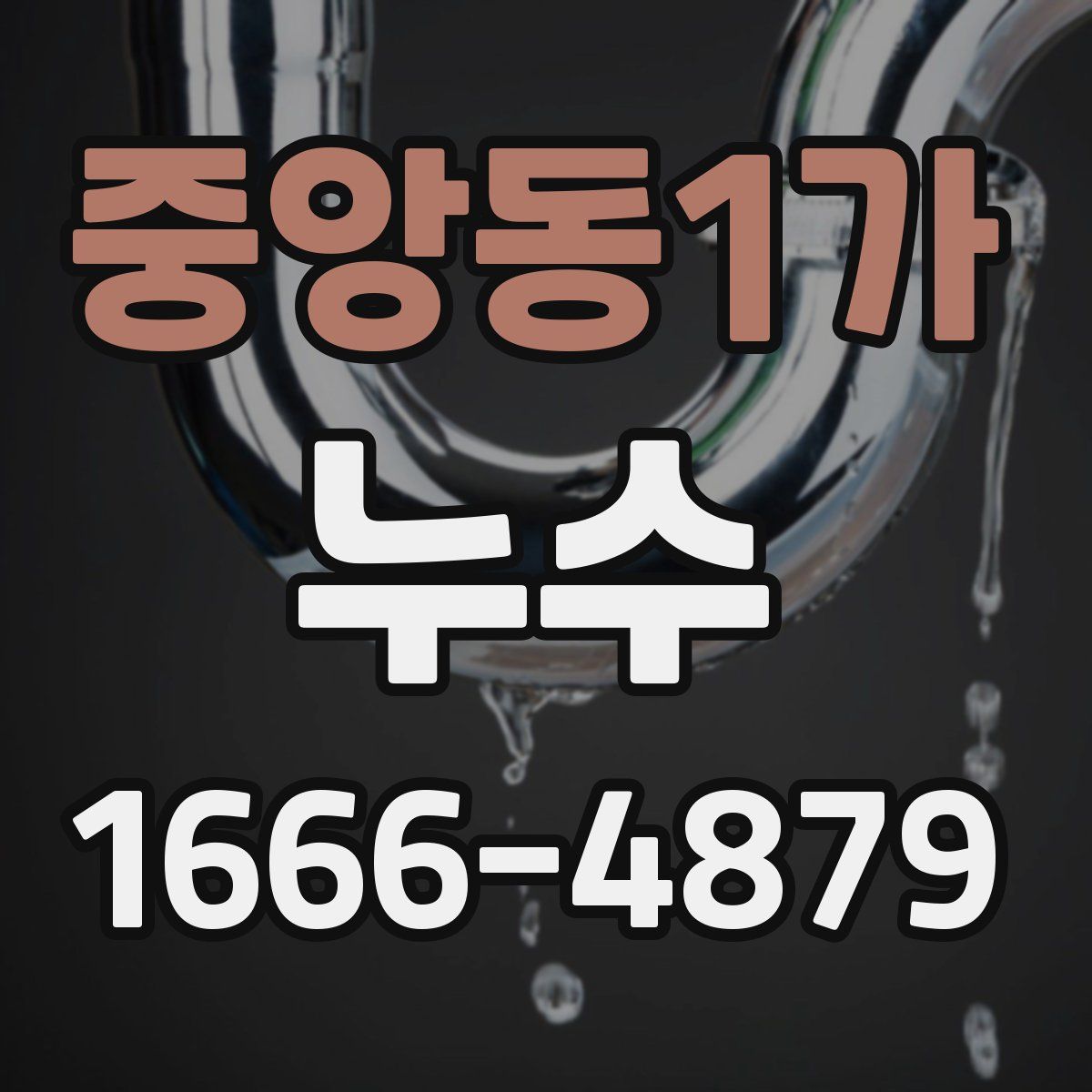 중앙동1가 누수
