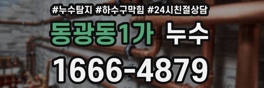 동광동1가 누수
