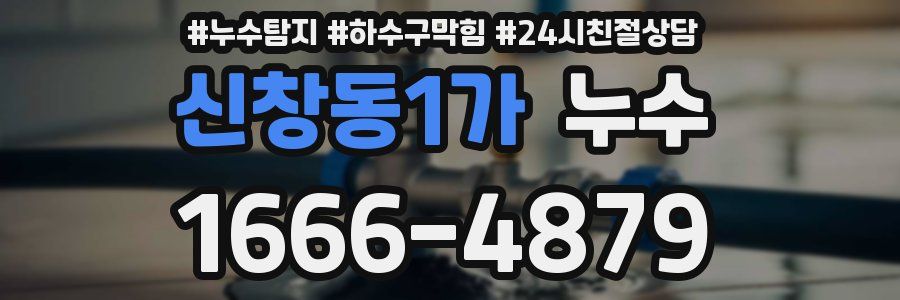 신창동1가 누수
