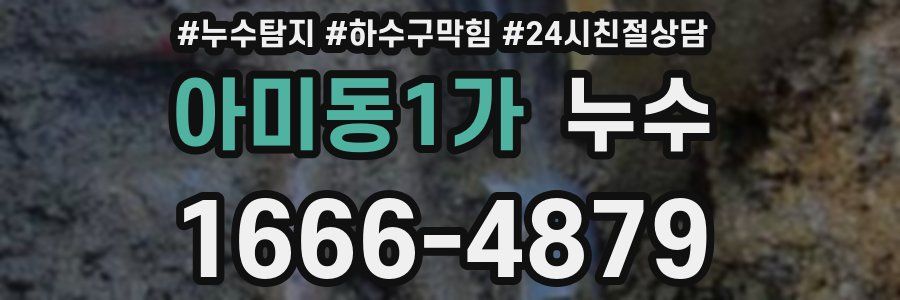 아미동1가 누수