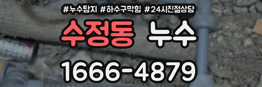 수정동 누수