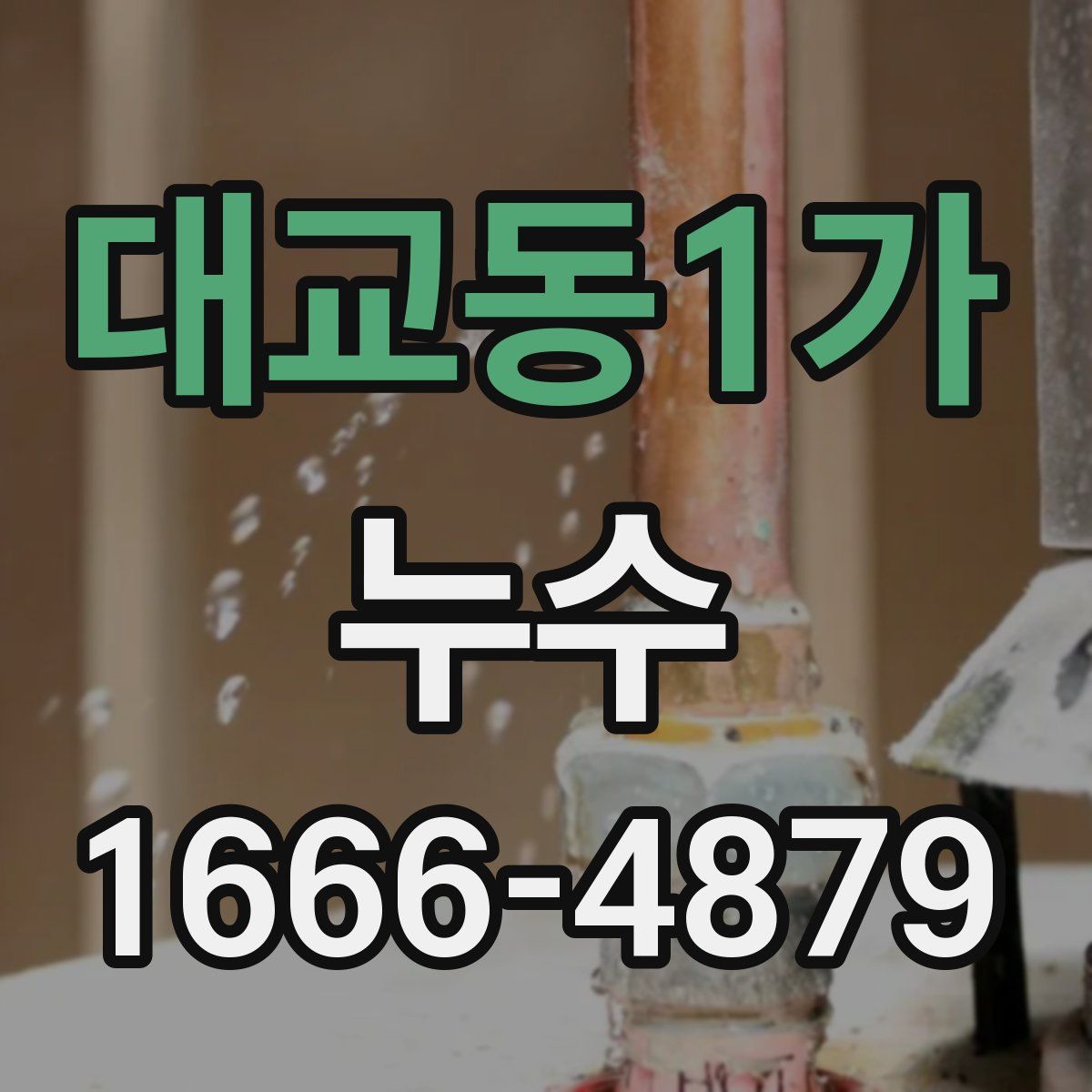 대교동1가 누수