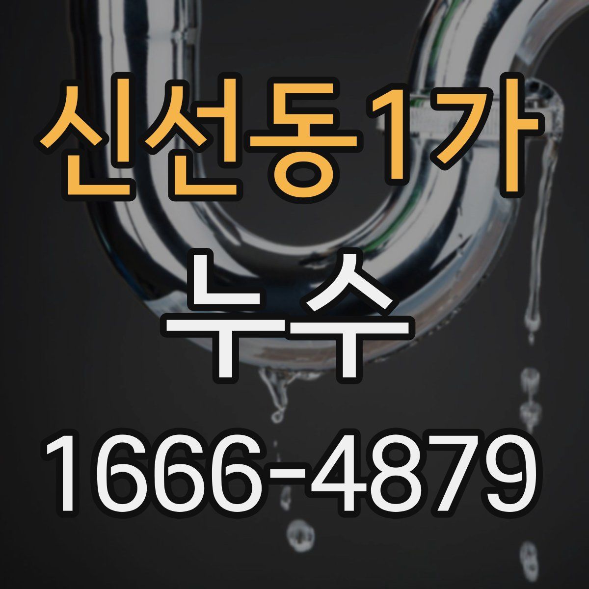 신선동1가 누수