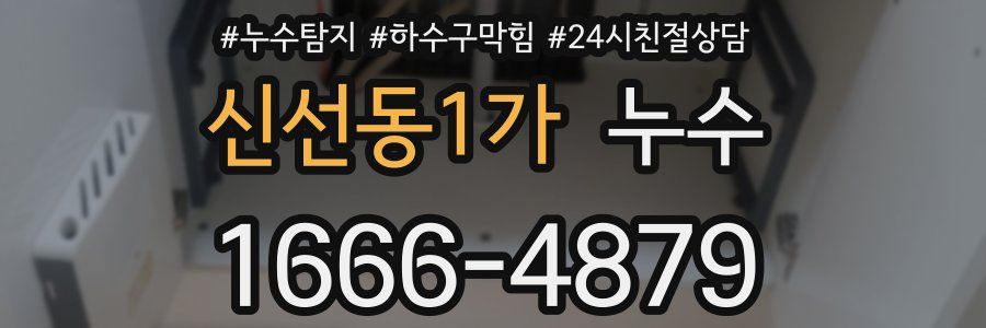 신선동1가 누수