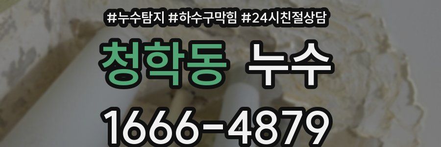 청학동 누수
