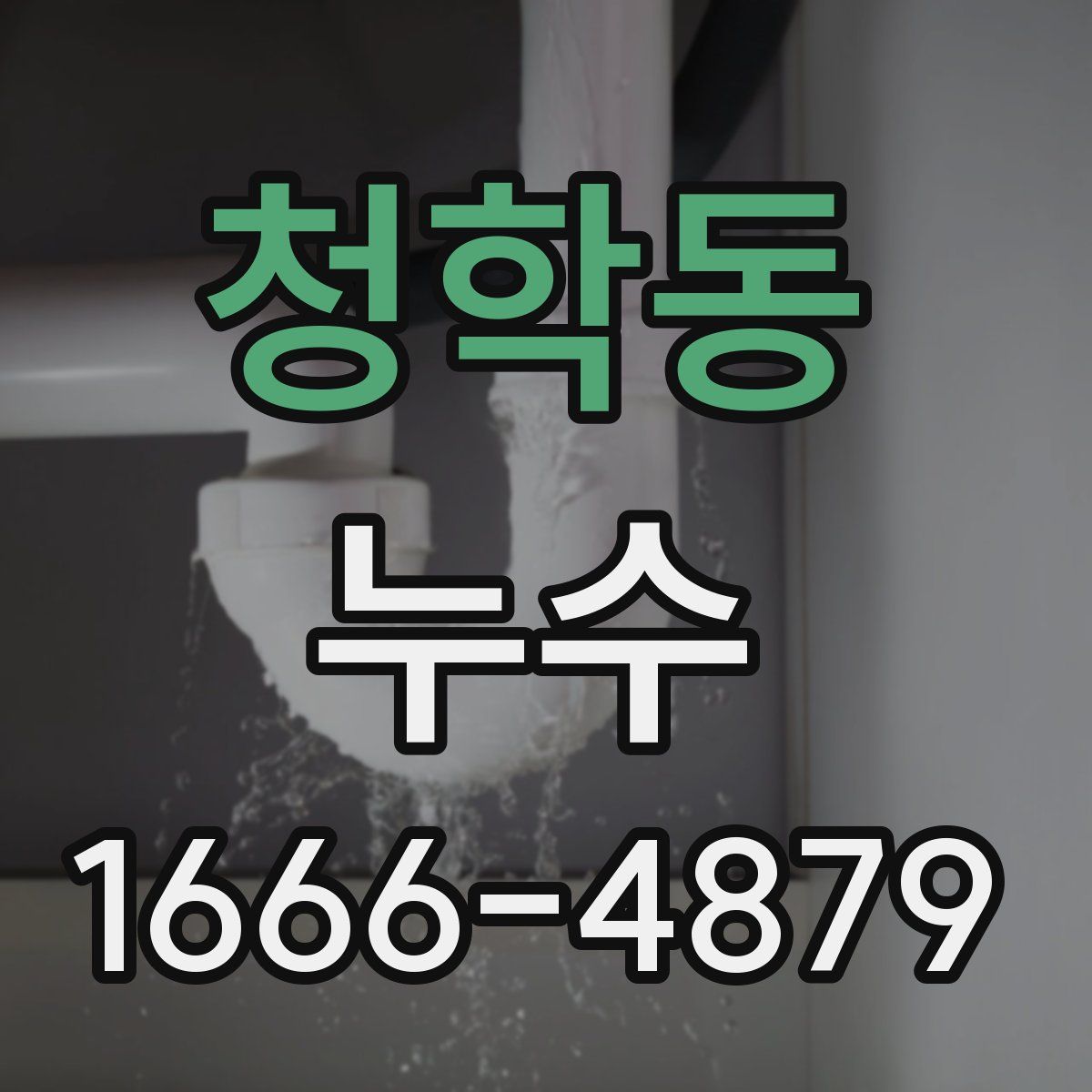 청학동 누수