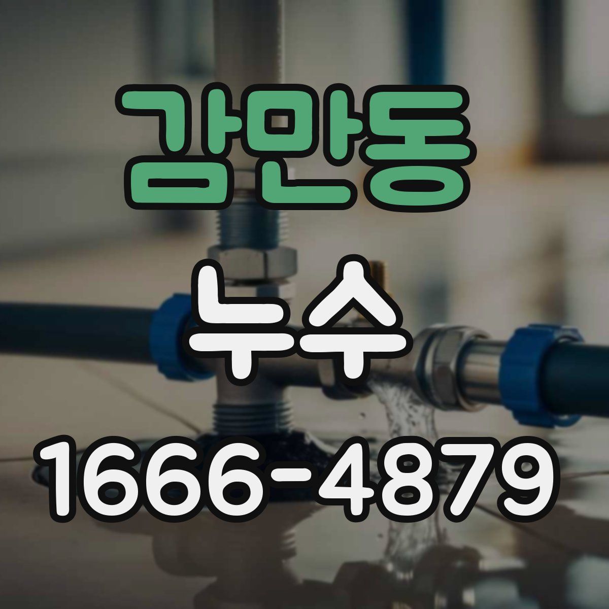 감만동 누수