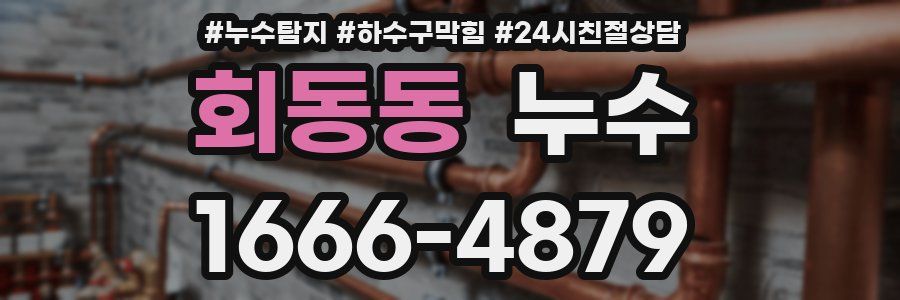 회동동 누수