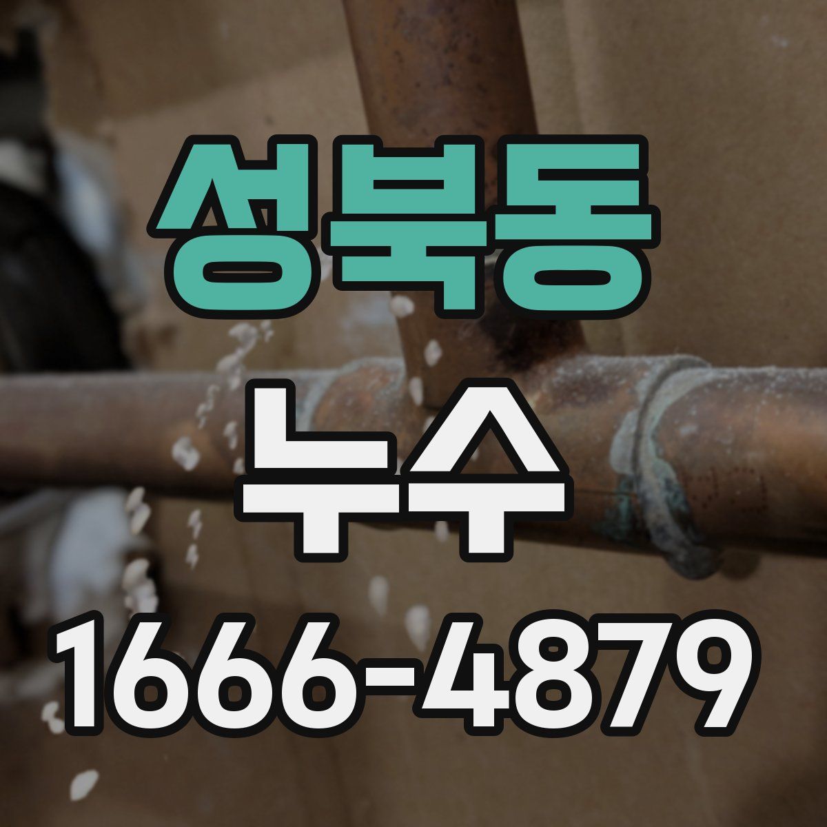 성북동 누수