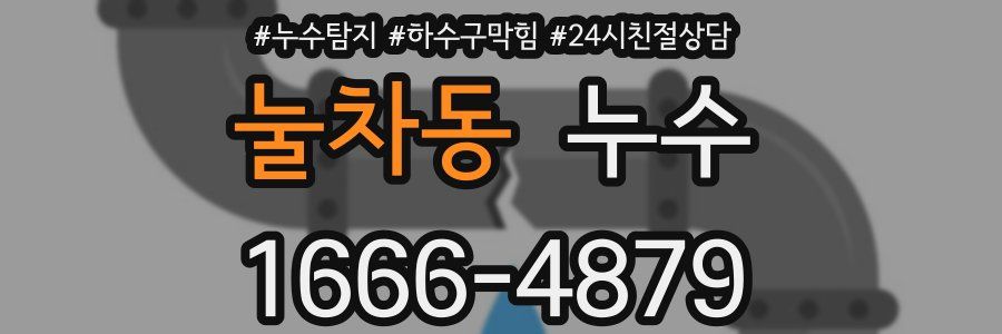 눌차동 누수