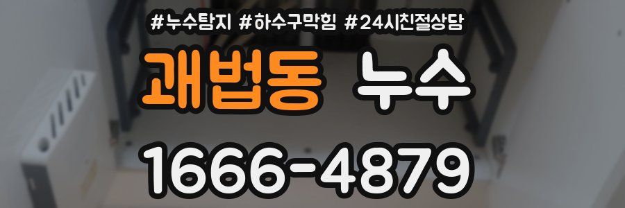 괘법동 누수