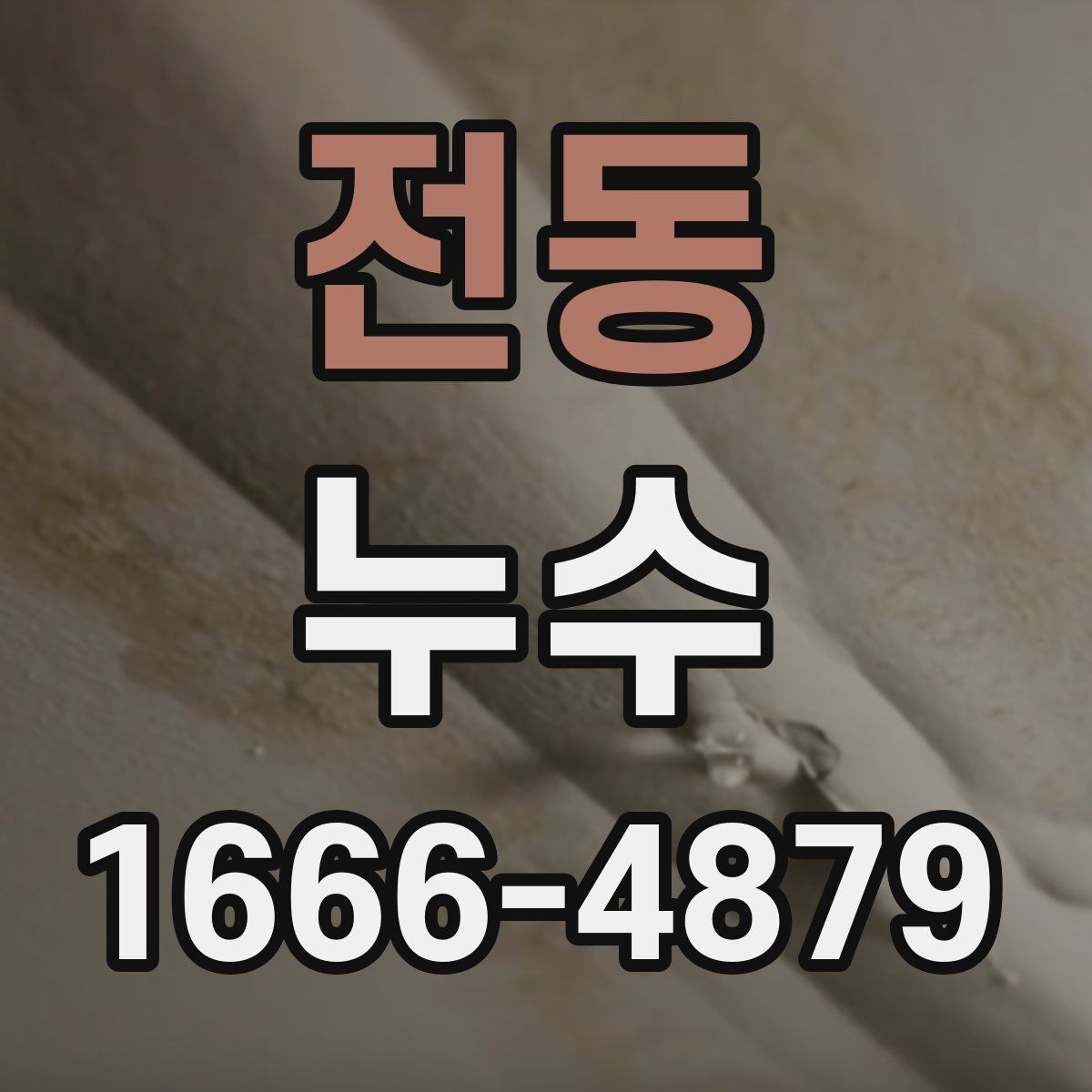 전동 누수