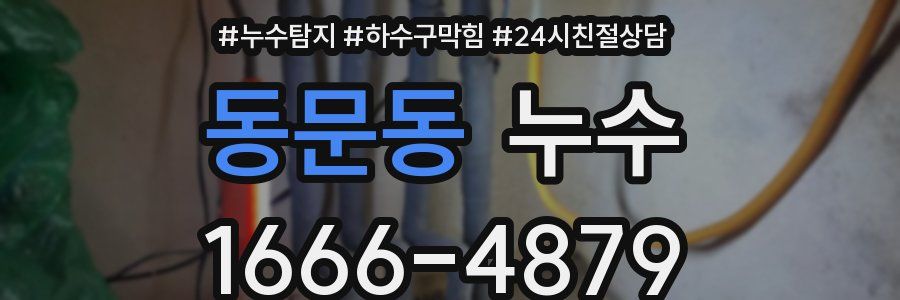 동문동 누수
