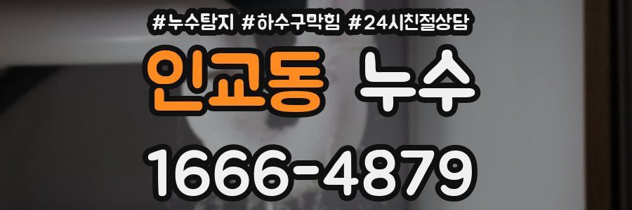 인교동 누수