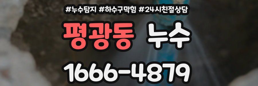평광동 누수