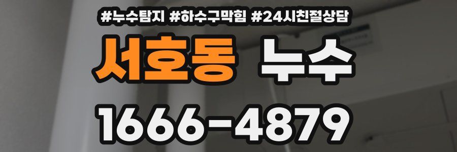 서호동 누수