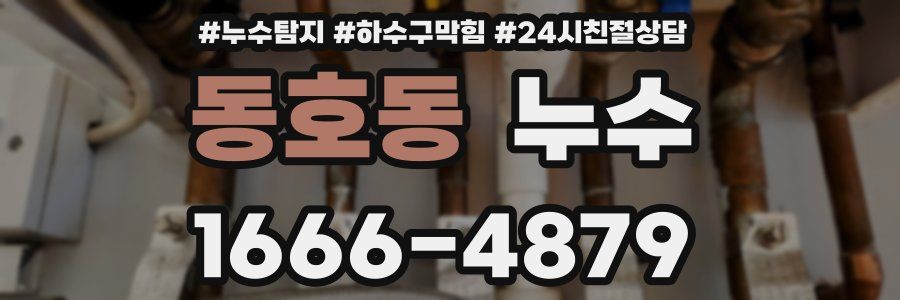 동호동 누수