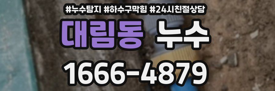 대림동 누수