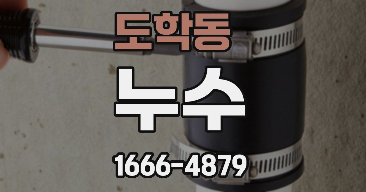 도학동 누수