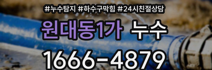 원대동1가 누수