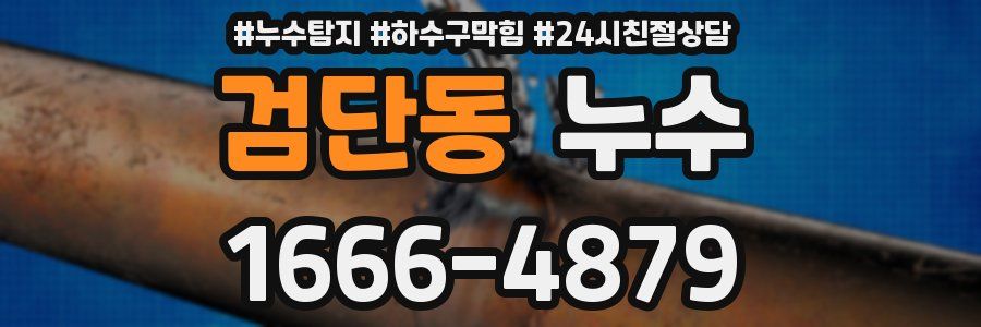 검단동 누수