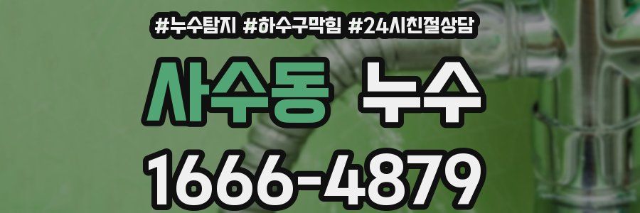사수동 누수