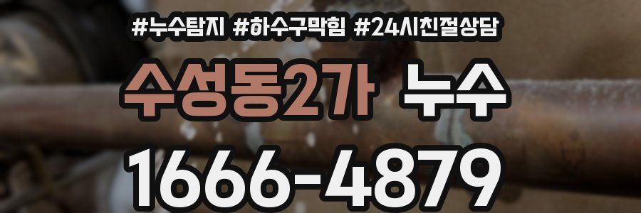 수성동2가 누수