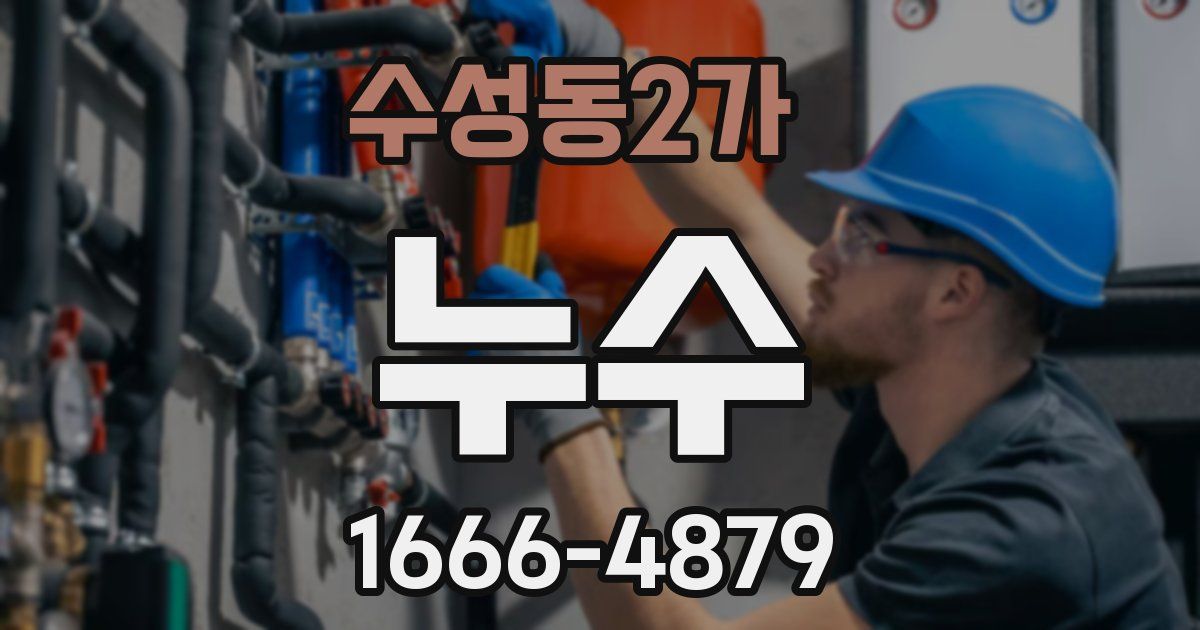 수성동2가 누수