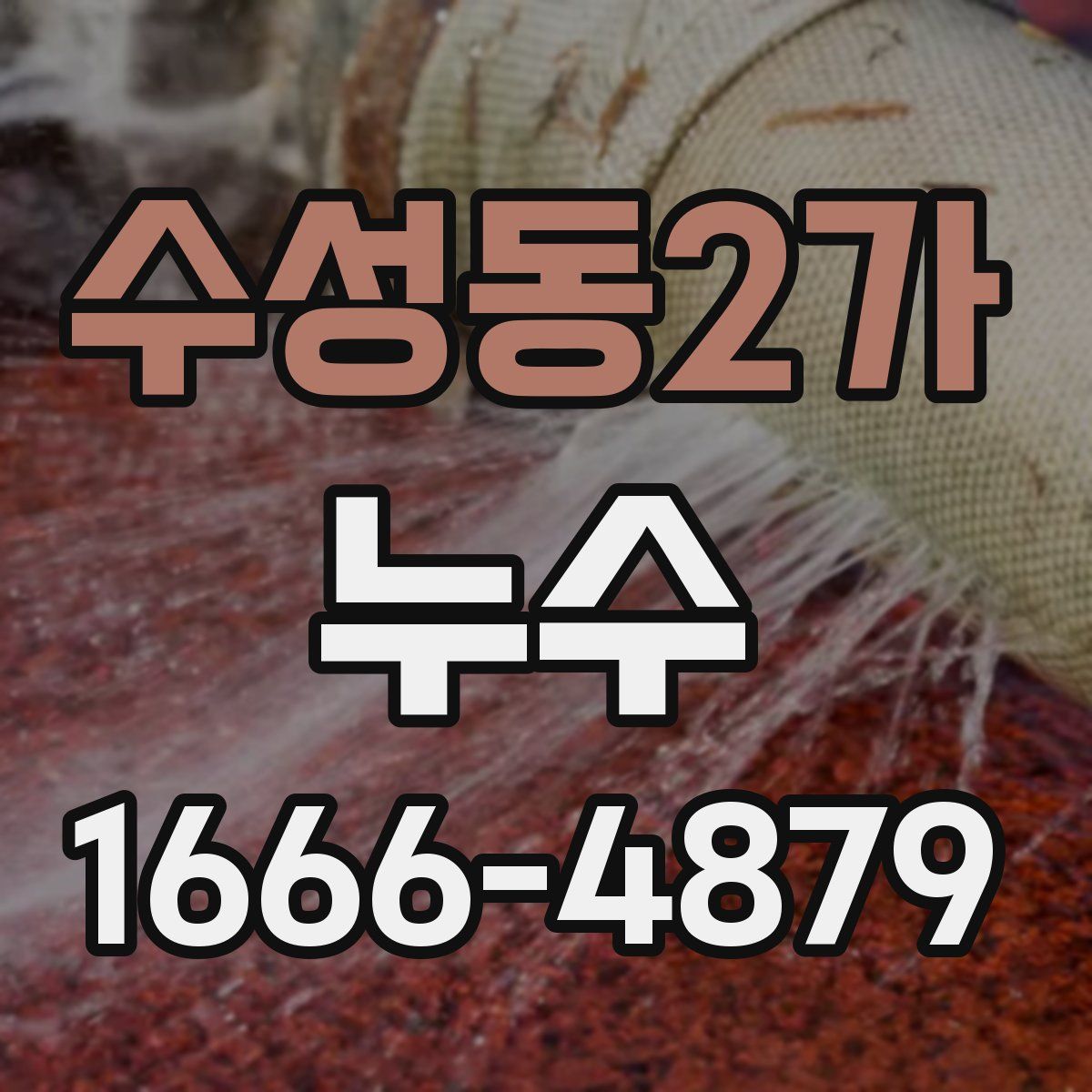 수성동2가 누수