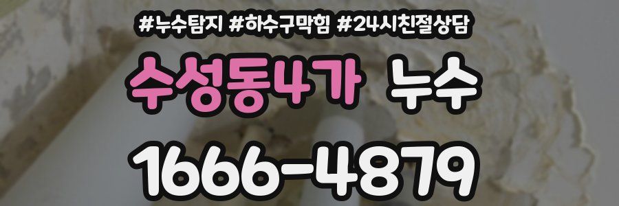 수성동4가 누수