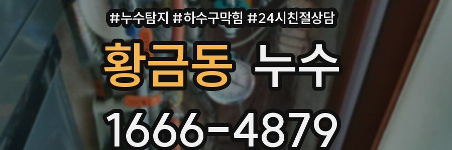 황금동 누수