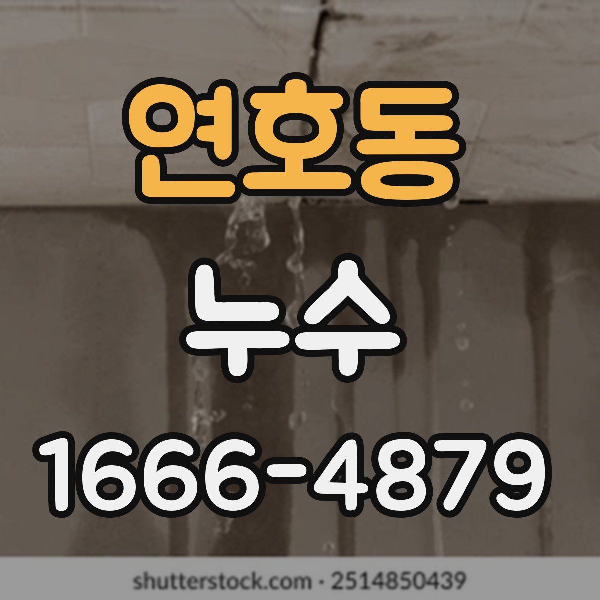 연호동 누수