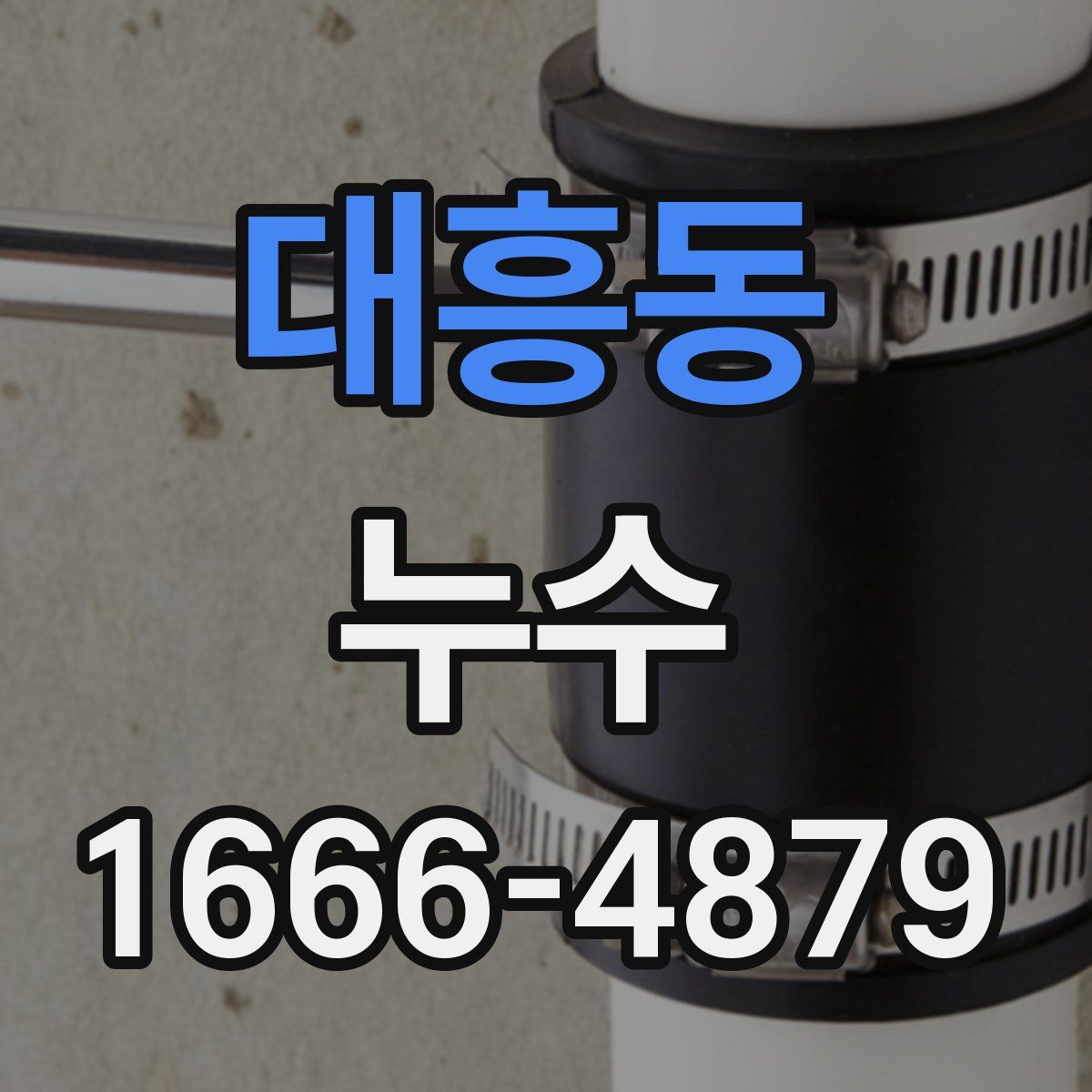 대흥동 누수