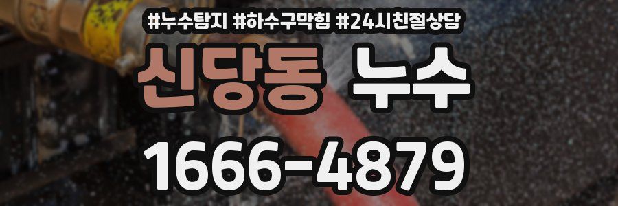 신당동 누수