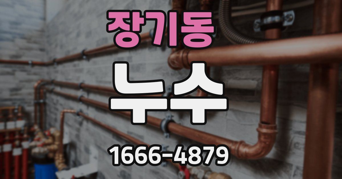 장기동 누수