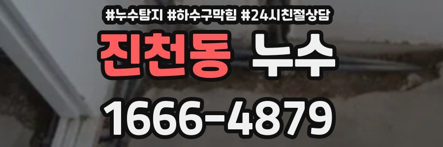 진천동 누수