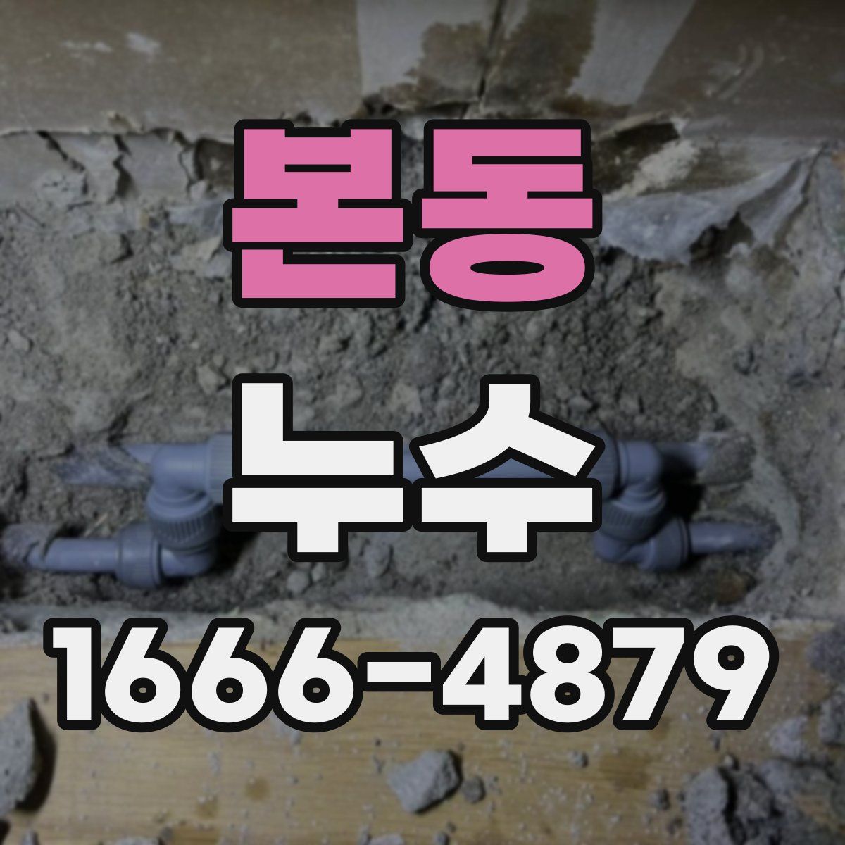 본동 누수
