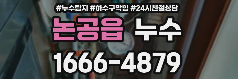 논공읍 누수