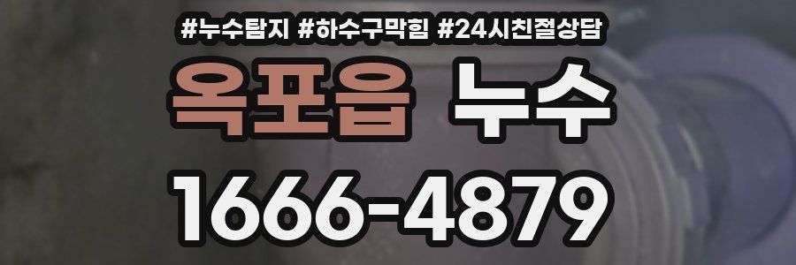 옥포읍 누수
