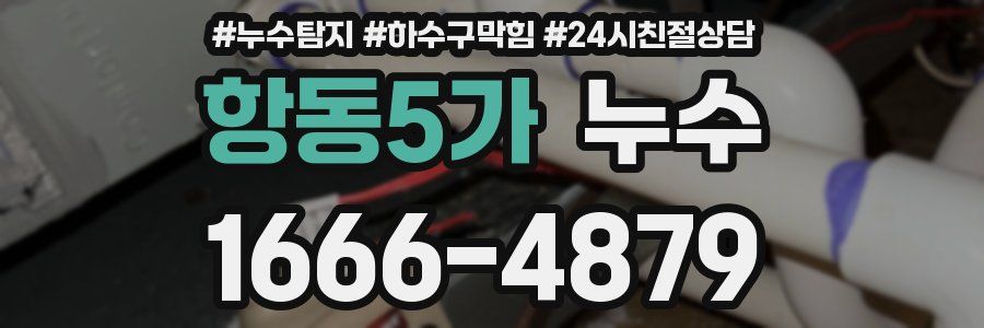 항동5가 누수