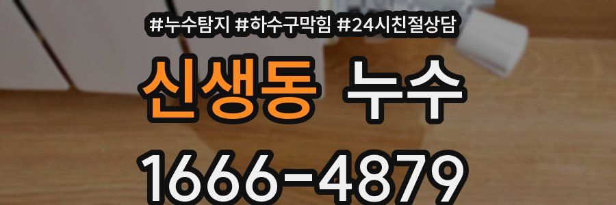 신생동 누수