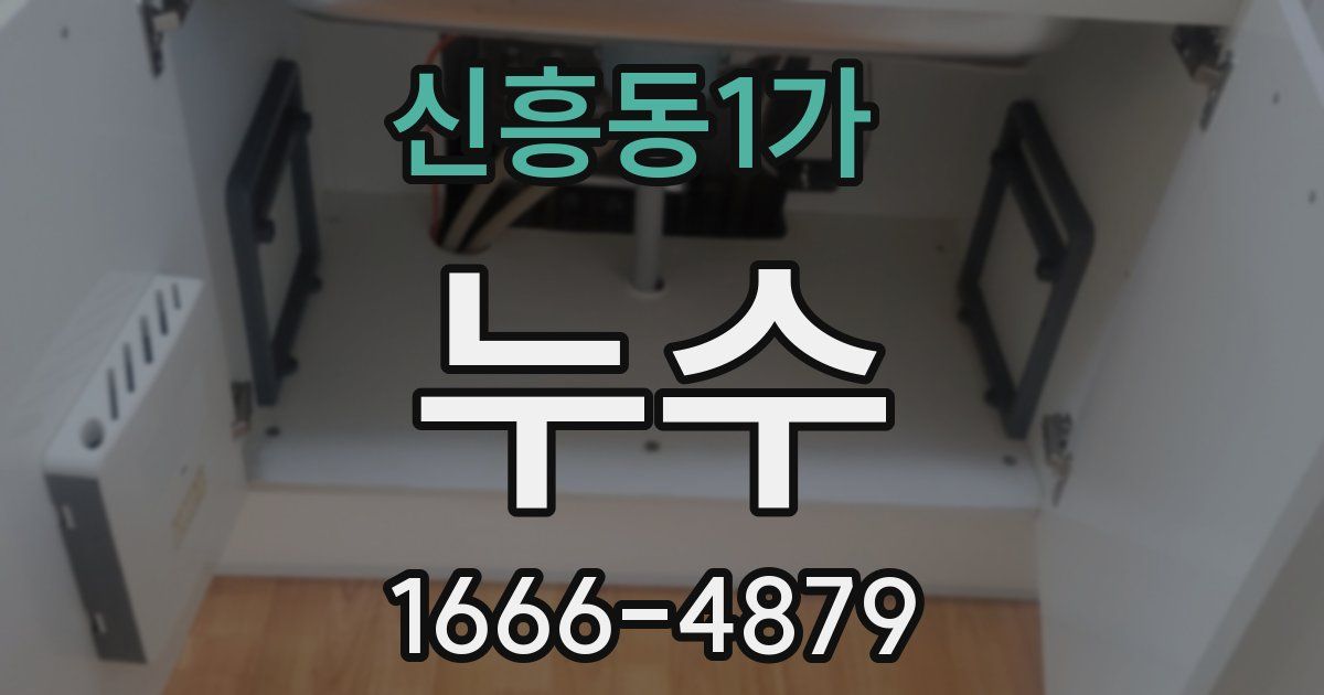 신흥동1가 누수