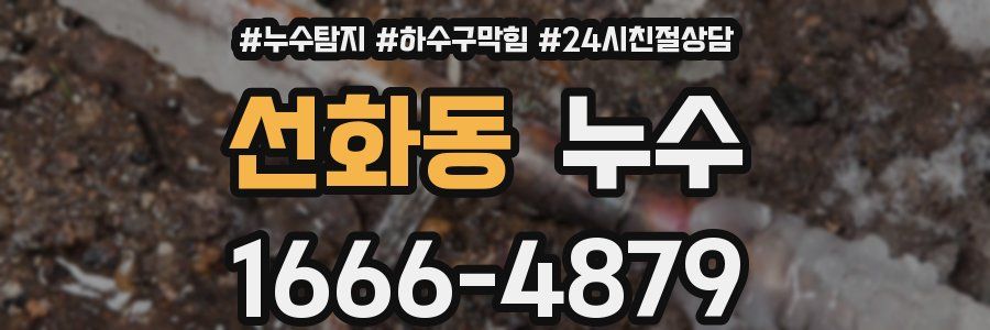 선화동 누수