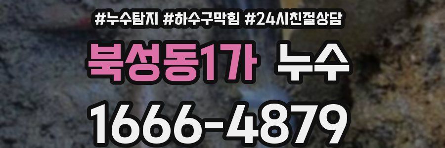 북성동1가 누수
