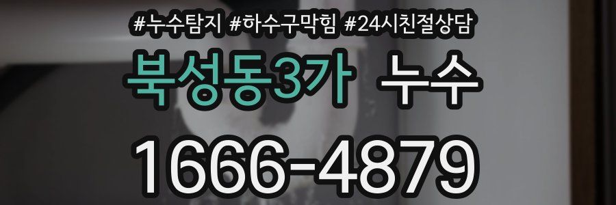 북성동3가 누수