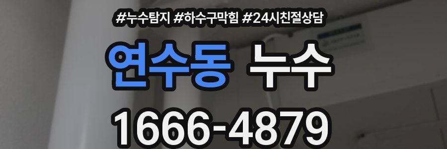 연수동 누수