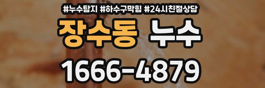 장수동 누수