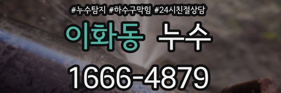 이화동 누수