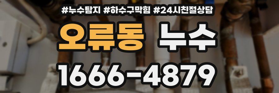오류동 누수